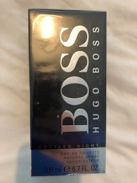 boss night aftershave 200ml